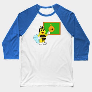 Bee Teacher Pointer Bee nest Baseball T-Shirt